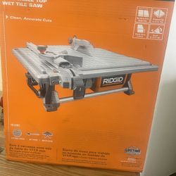 Tile Saw Rigid Tile Cutter 7 Inch Table Top