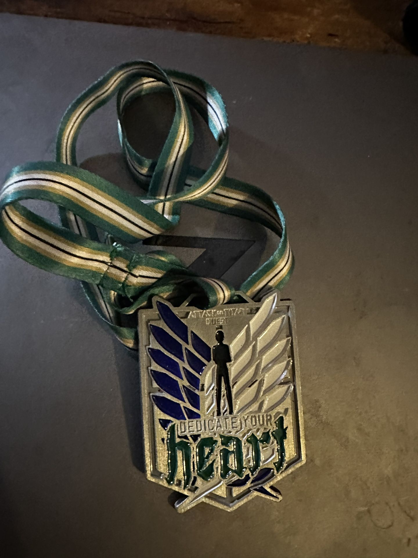 Attack On Titan Quest Medal Anime Expo 2017 Medallion