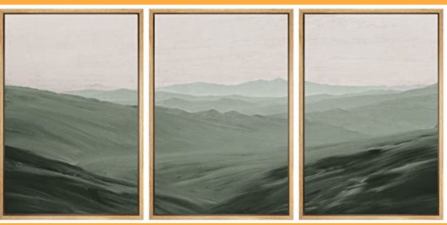 3 Abstract Pictures With Frames