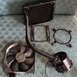 CPU Liquid Fan And Components
