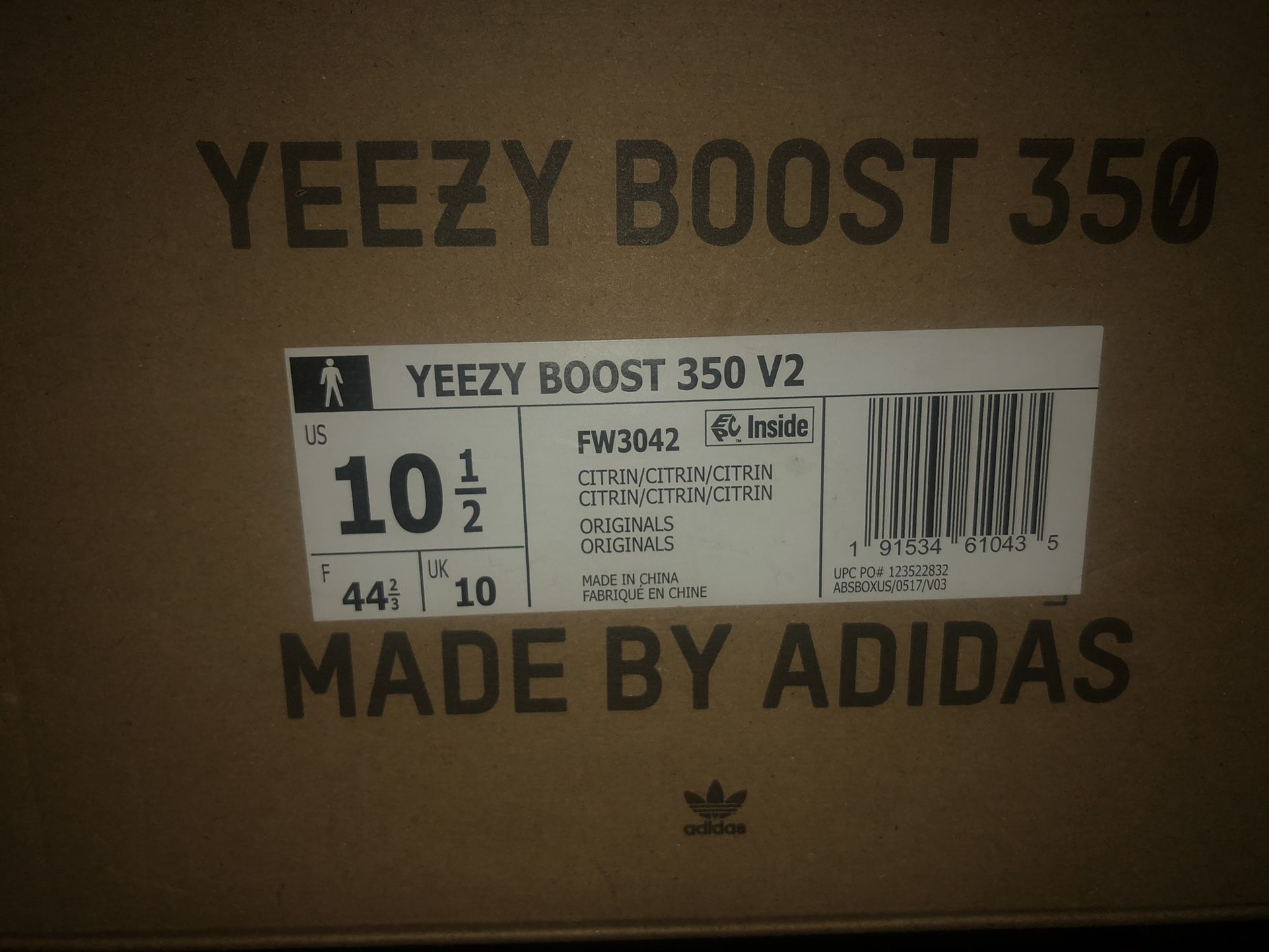 Yeezy Boost 350 Citrin