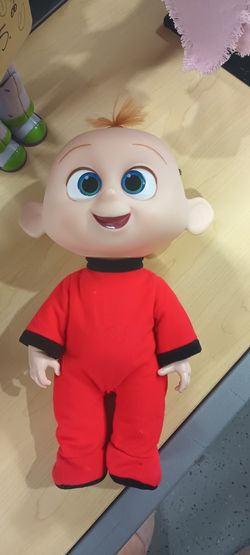 Disney Pixar Incredibles 2 Baby Jack Jack Talking Sounds Light Up  Doll