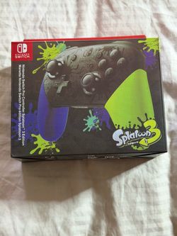 Splatoon 3 Nintendo switch pro controller edition