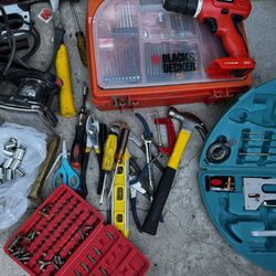 Huge Lot Power & Hand Tools. Sockets, Grinding machines & Other
