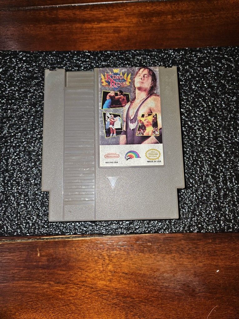 Nintendo NES Original WWF King of The Ring