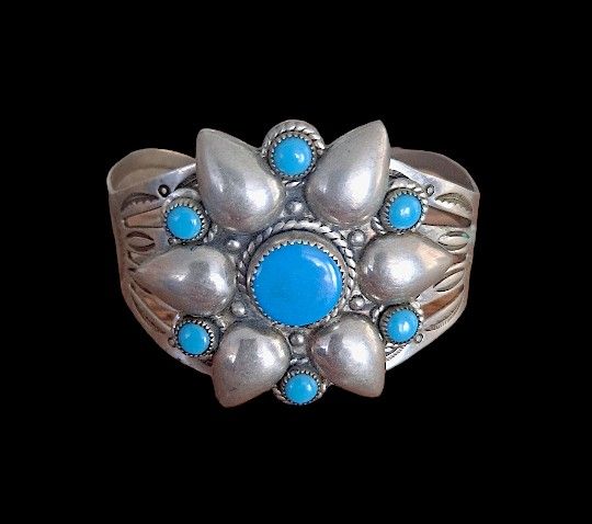 5 Chunky VINTAGE BRACELETS $40