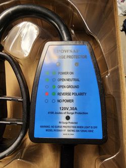 RV Surge Protector 30A 120V