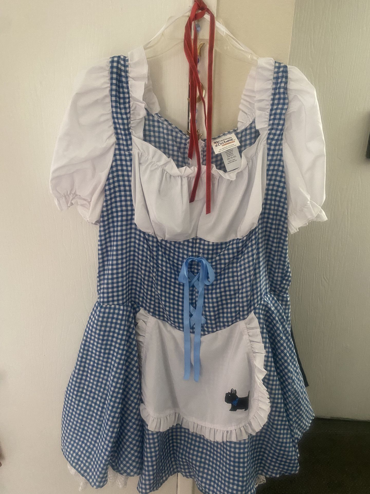 Wizard of Oz Dorthy Halloween Costume Plus Size