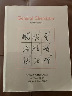General Chemistry (UCSD)