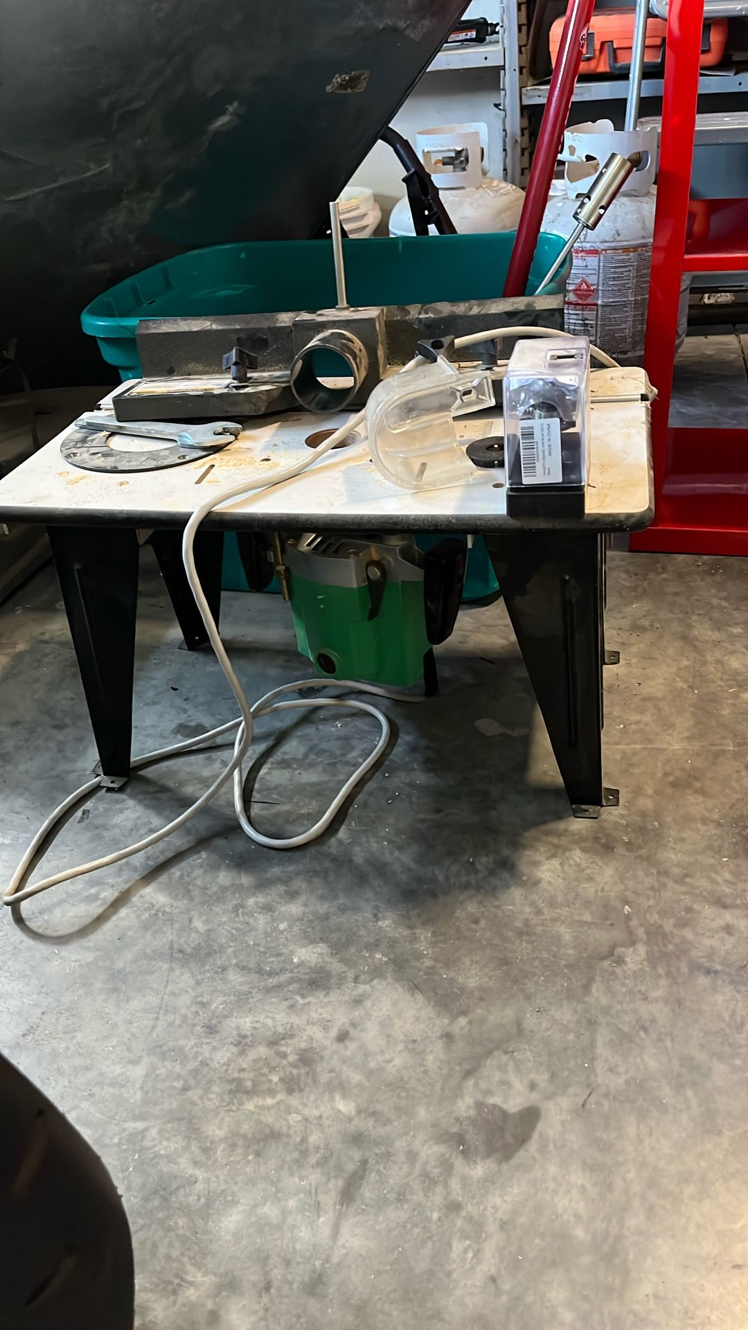 Router Table And Router. Tools Tools
