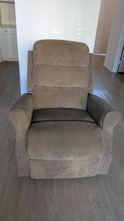 Recliner/Rocker brown chair