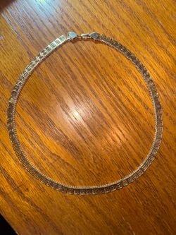 14k Gold vintage Greek Necklace