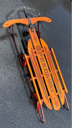 Vintage Speedway Snow Sled - Paris Manufacturing Corp