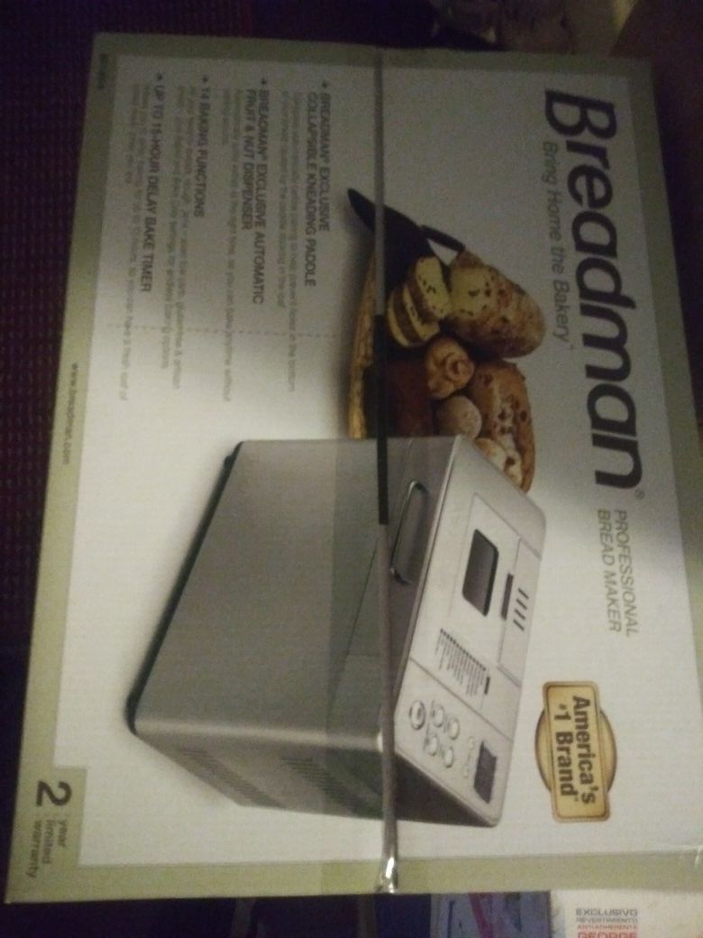Bread man bread maker