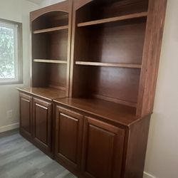 Shelves W/ Cabinet 