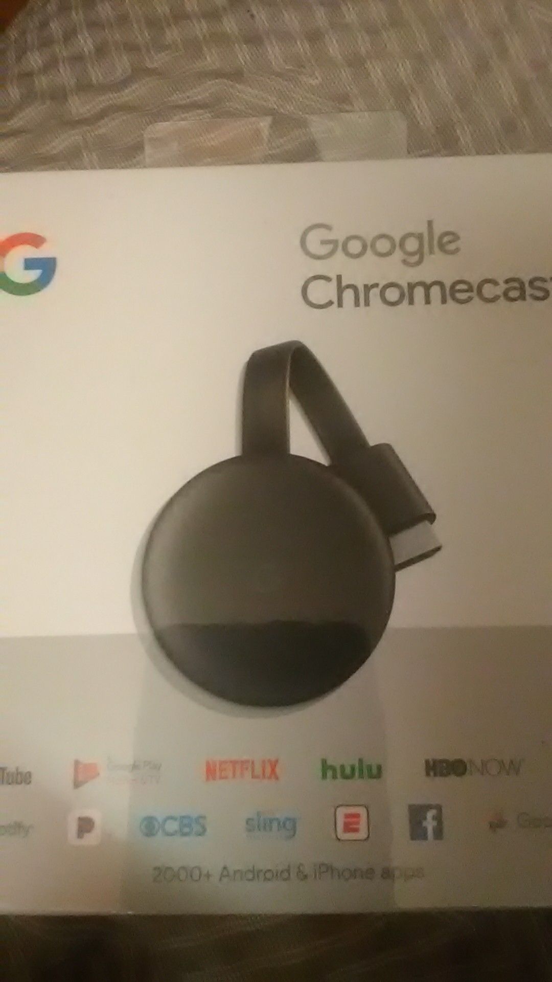 GOOGLE CHROME CAST