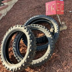 Motorcycle Used Tires  .  All 4 $1