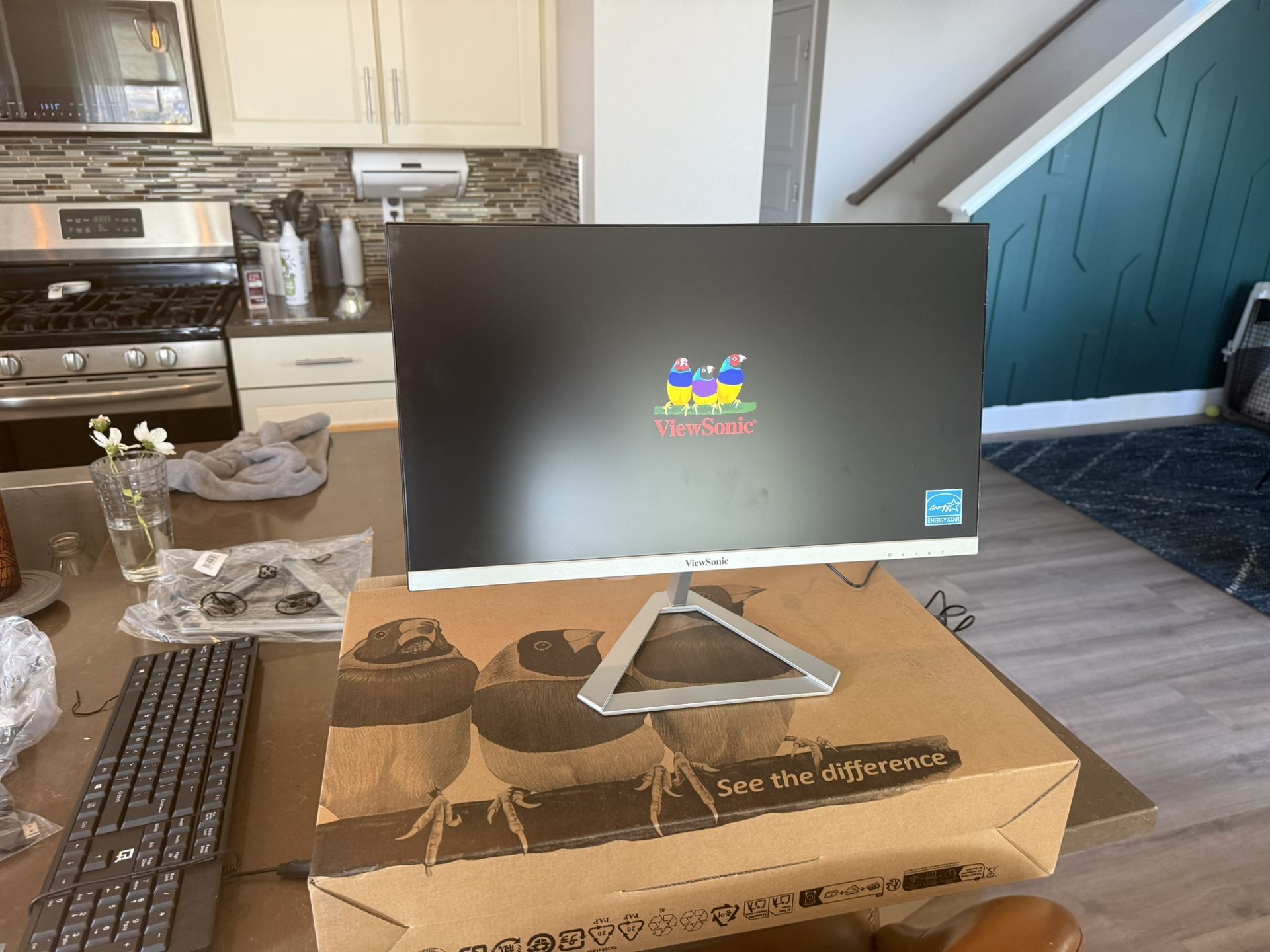 Two ViewSonic VX3276-SHD 22” Full HD Monitors – Brand New in Box