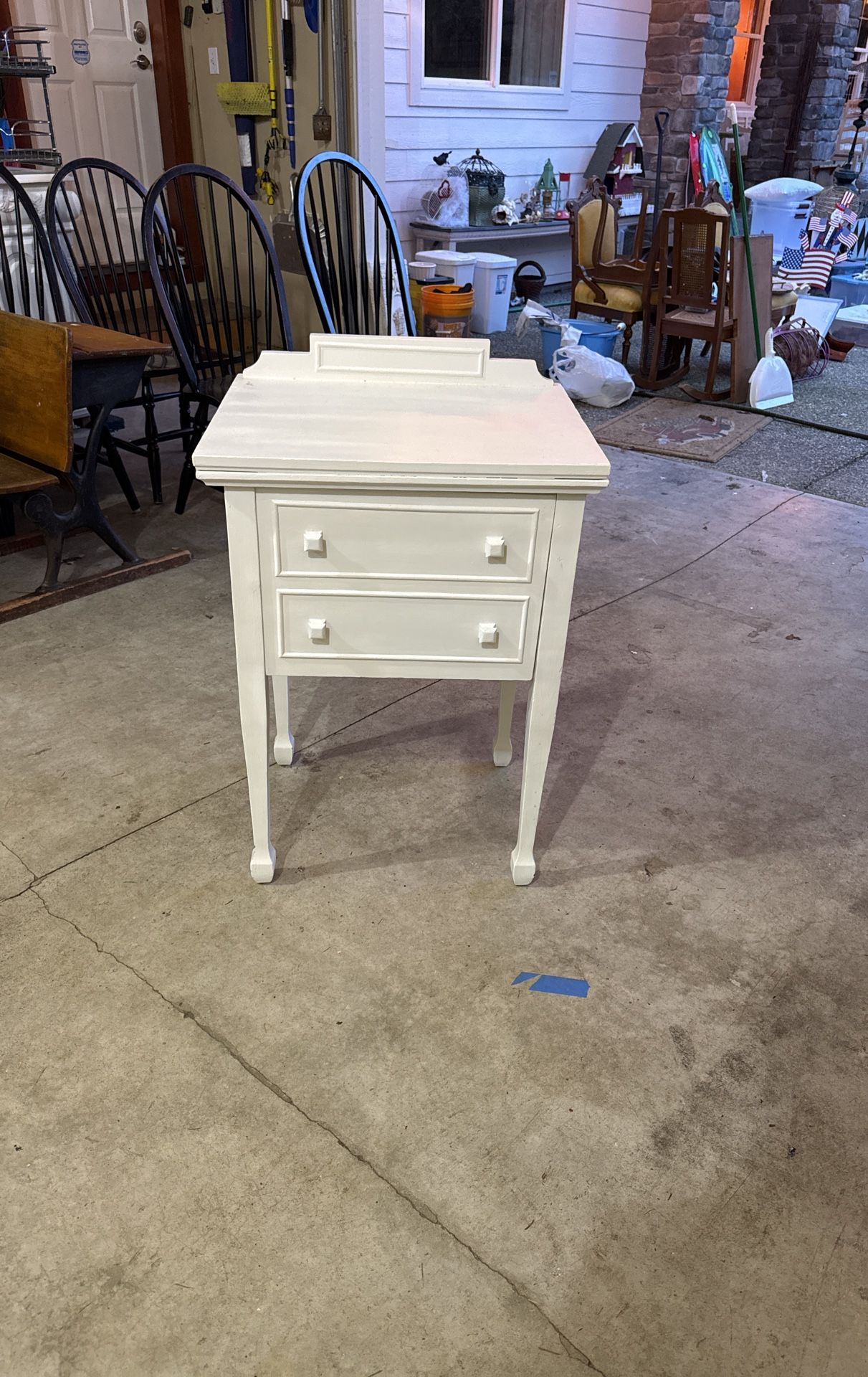 Antique Sewing Cabinet