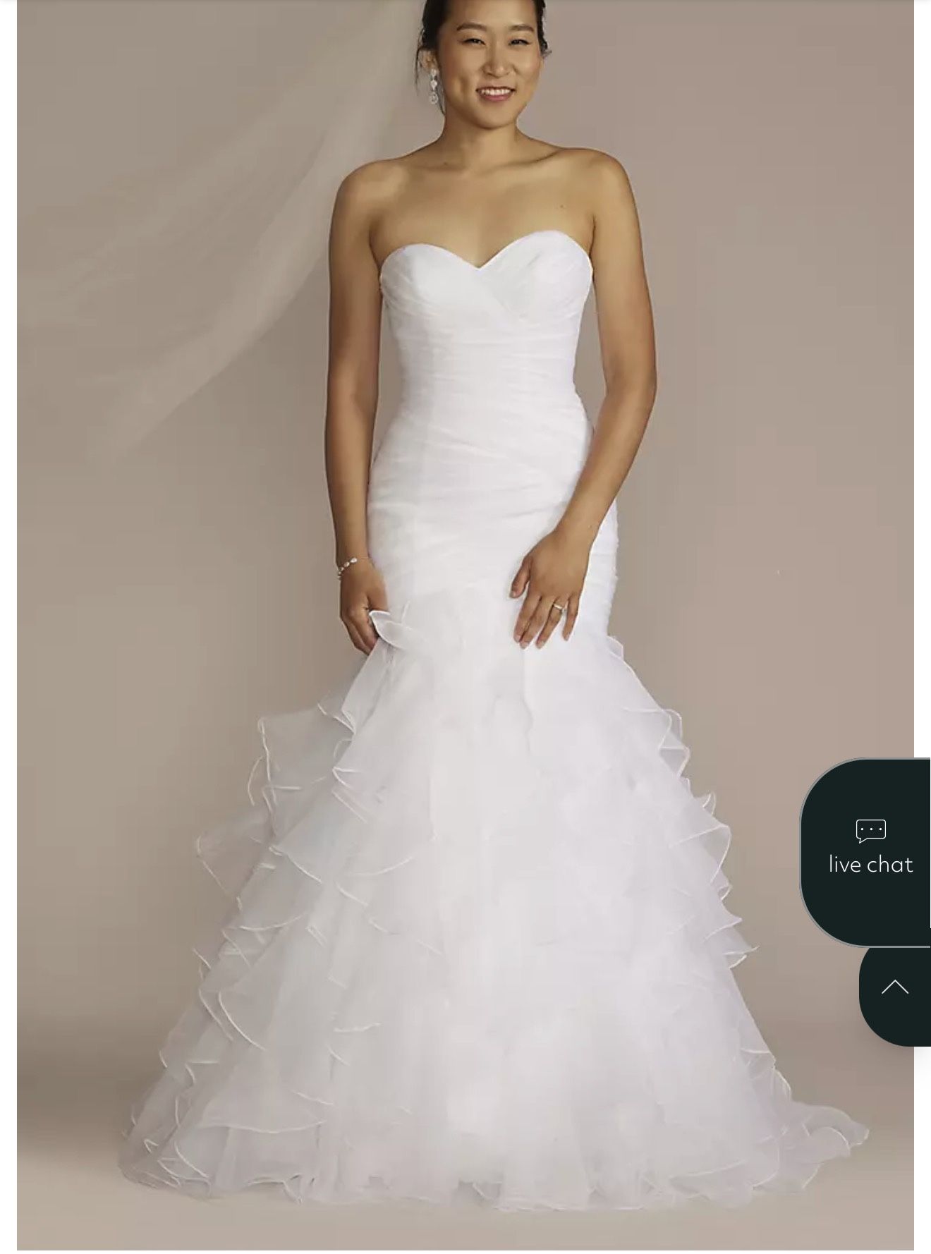 Beautiful David’s Bridal Wedding Dress