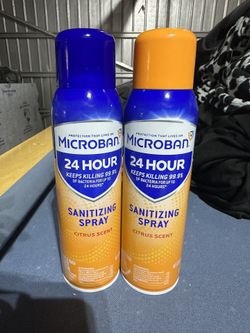 Microban Sanitizer Spray