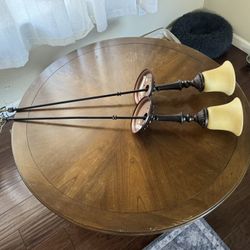 2 Pendant Light Fixtures Over Kitchen Island 