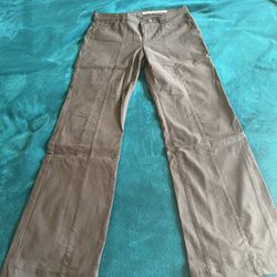 DKNY Brown Flare Jeans, Sz 6