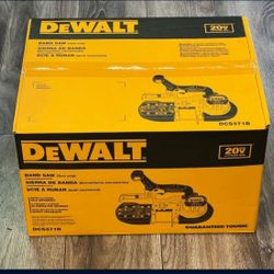 Dewalt 20V MAX XR Cordless Brushless Deep Cut Band Saw (Tool Only) BRAND NEW FACTORY SEALED)