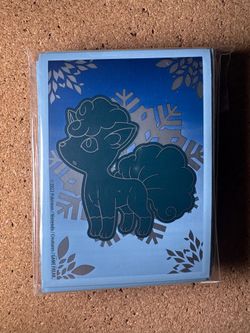 Pokemon Vulpix Sleeves from Pokémon Center Elite Trainer Box - NEW