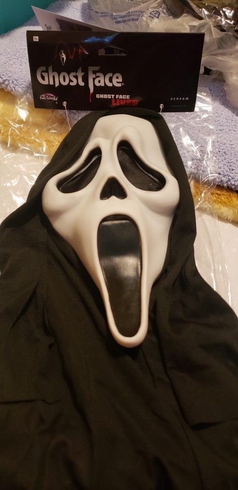 Ghost Face Mask Halloween 