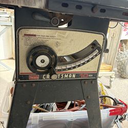 Craftsman 10” tablesaw