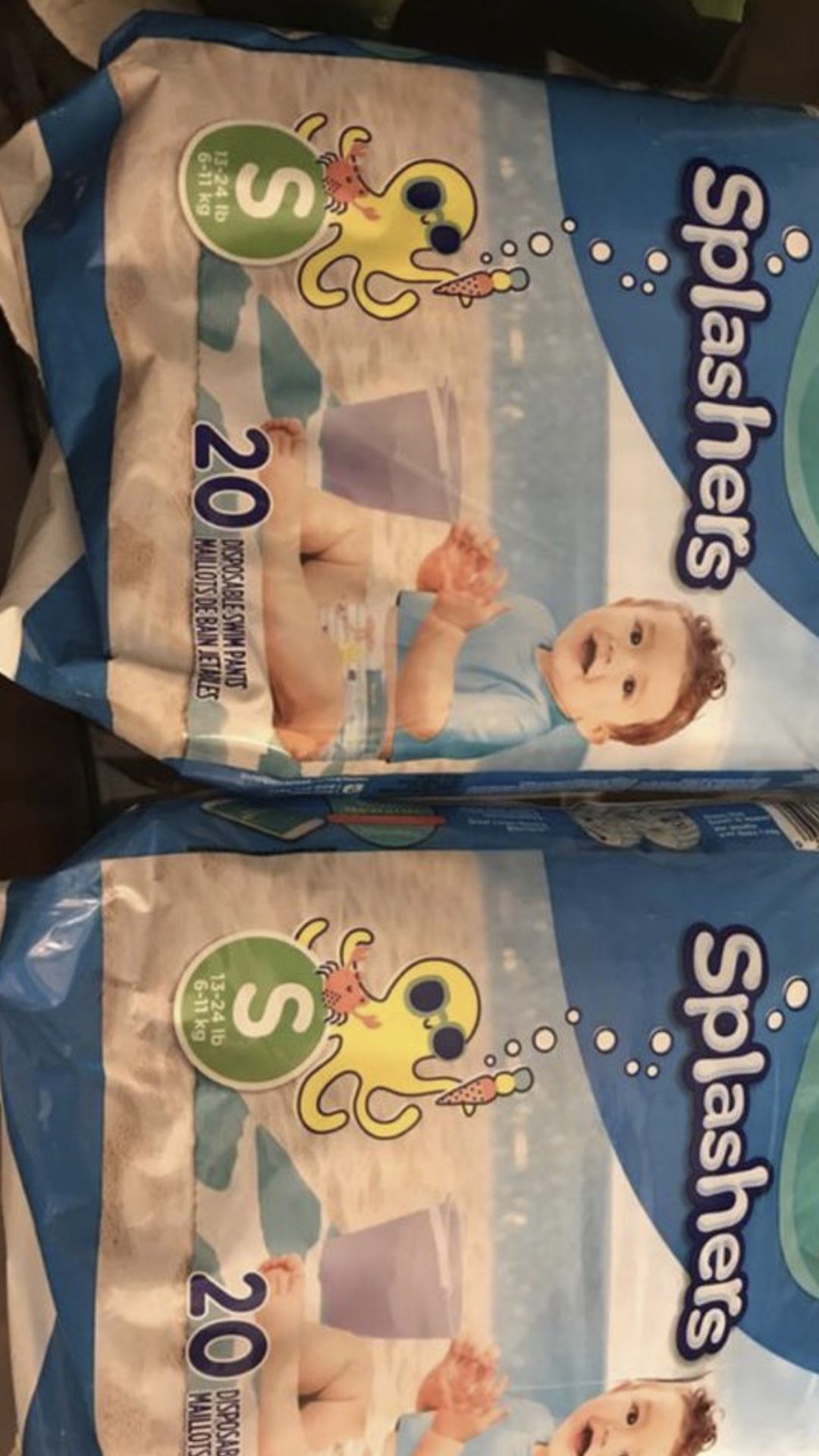 Pampers Splashers Bundles Size Small $15 Price is Firm