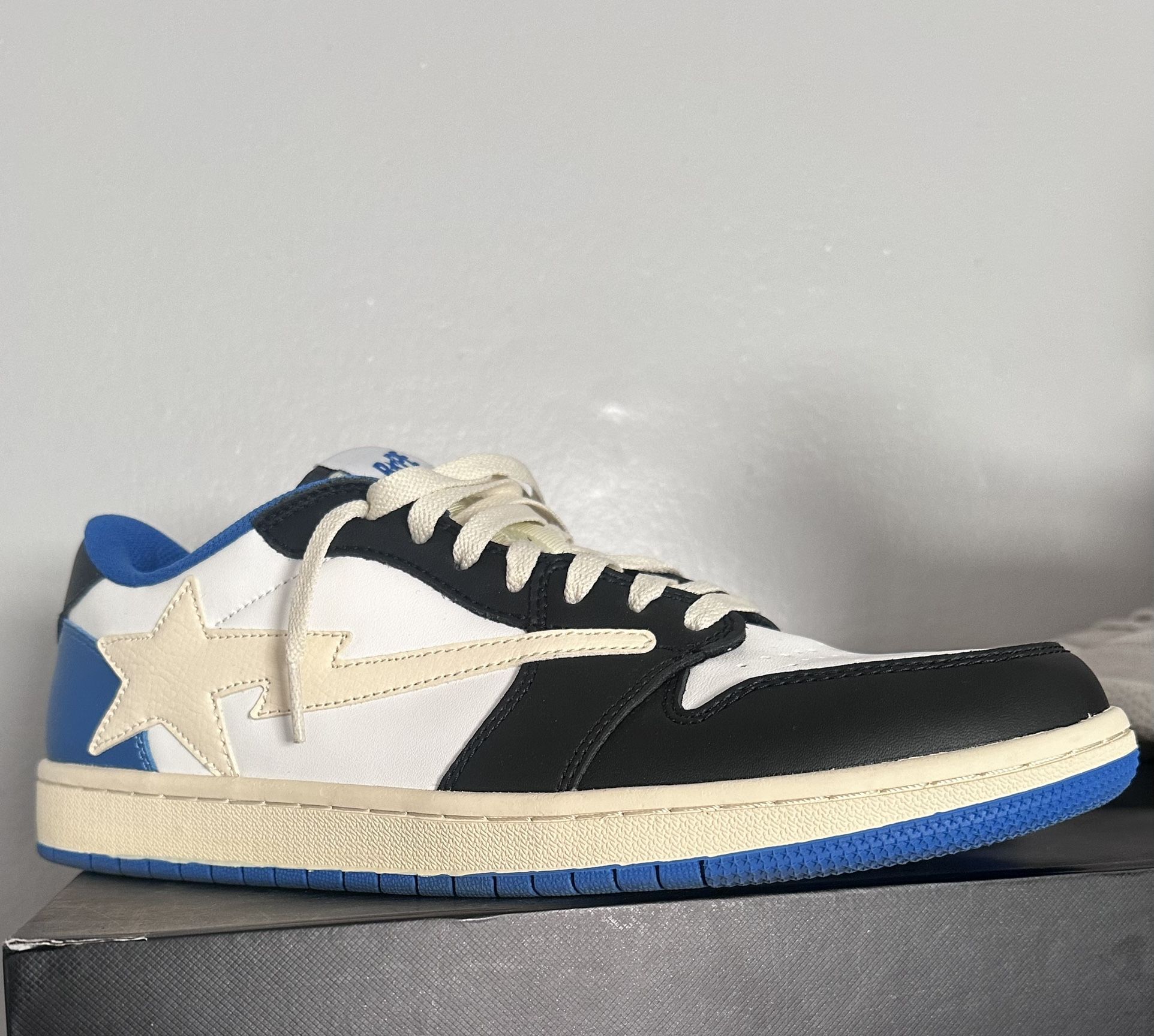 Scott Travis Fragment 0 Low x Jordan Indigo OG Studios Bapesta SP 