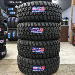 35X12.50R17 FOUR NEW MUD TERRAIN TIRES