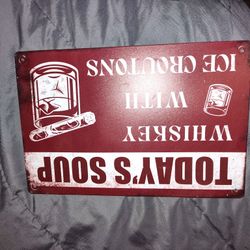 Metal Sign Decor