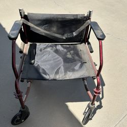 Push Wheel Chair In Storage