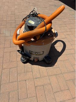 Ridgid vacuum