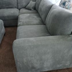 sectional  Grey  color