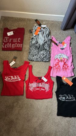 Von Dutch and True Religion shirts