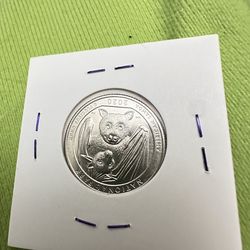 2020 W V75 Samoa national park quarter