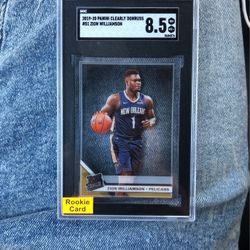 Zion Willamsom #51 Donruss Rookie Card