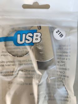 2T B USB DRIVE