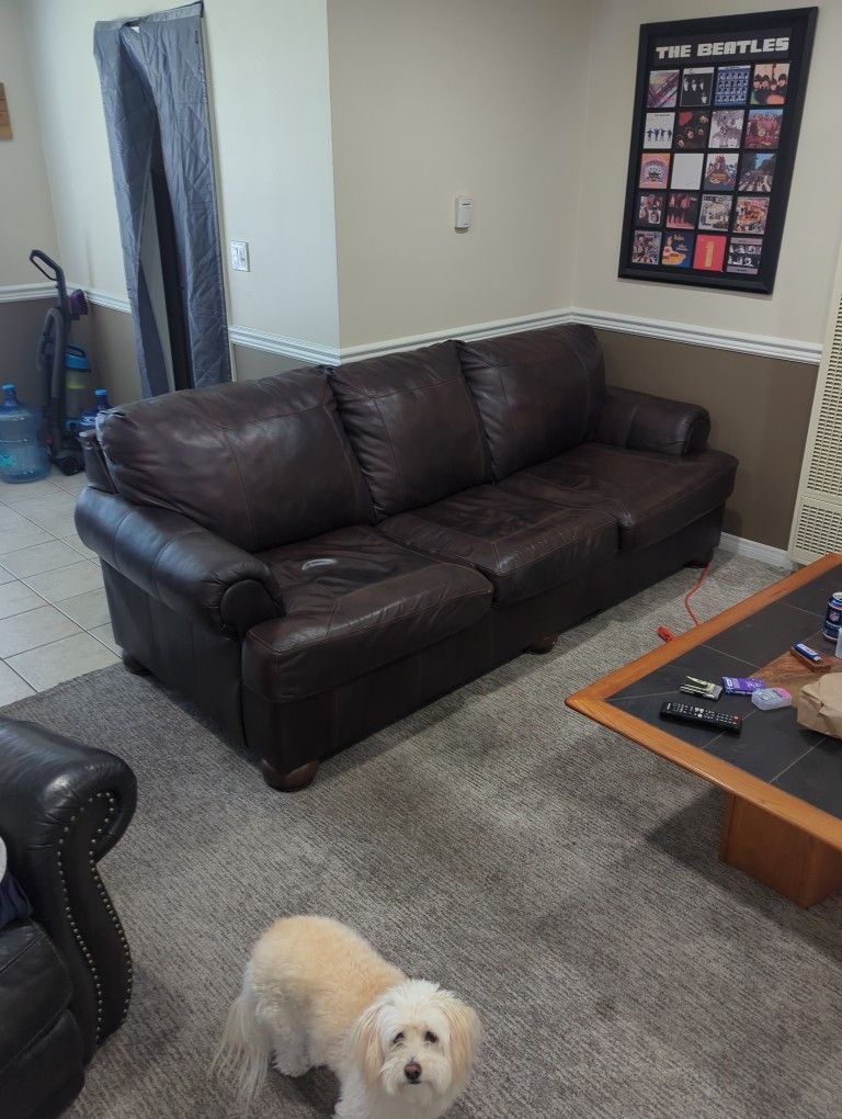 Leather Couch