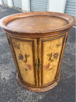 Vintage circular cabinet