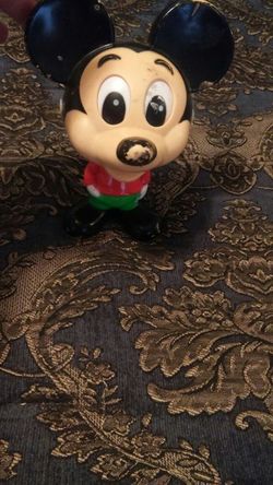 WALT DISNEY MICKEY MOUSE PULL STRING TOY