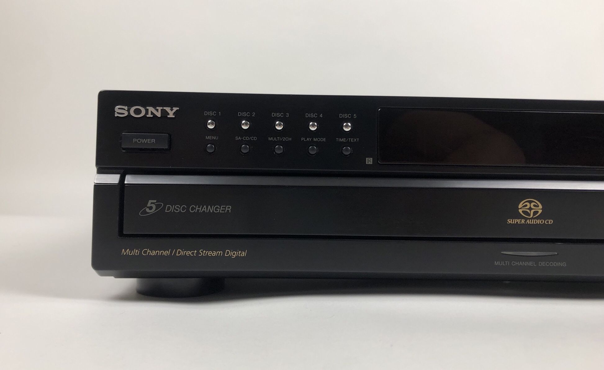 Sony SCDCE595 5 Disc Carousel Multi Channel Super Audio Player Changer