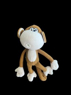 Bobby Jack Plush Monkey Brown/ Cream