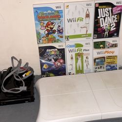 wii bundle + Wii Fit Board (Negotiable)