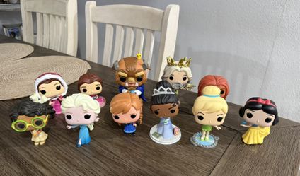 Lot of 11 Disney Funko Pop Characters