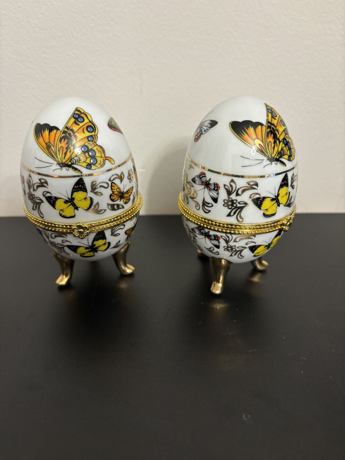2 Porcelain Eggs